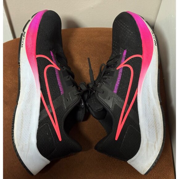 NIKE MEN'S AIR ZOOM PEGASUS 38 RUNNING ATHLETIC TRAINING SHOES SIZE 7.5 BLACK - Picture 5 of 9